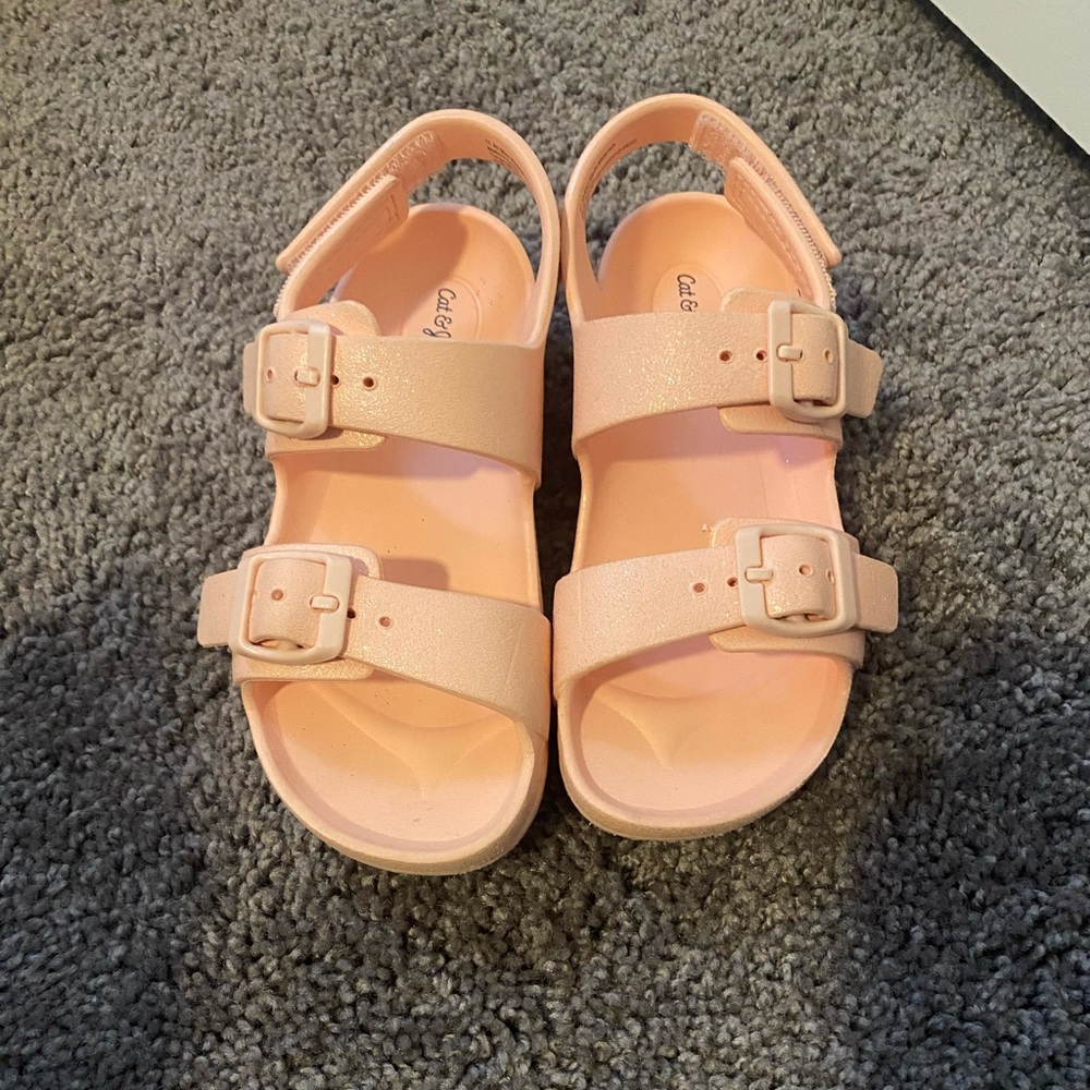 Never worn size 11 Cat and Jack Sandals